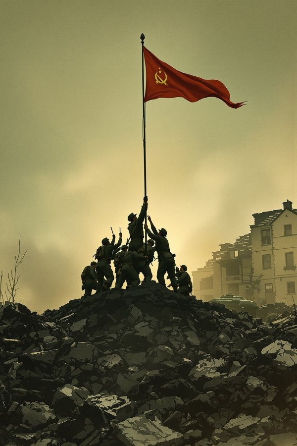 伟大的卫国战争 电影海报，2010年，东线题材战争影像